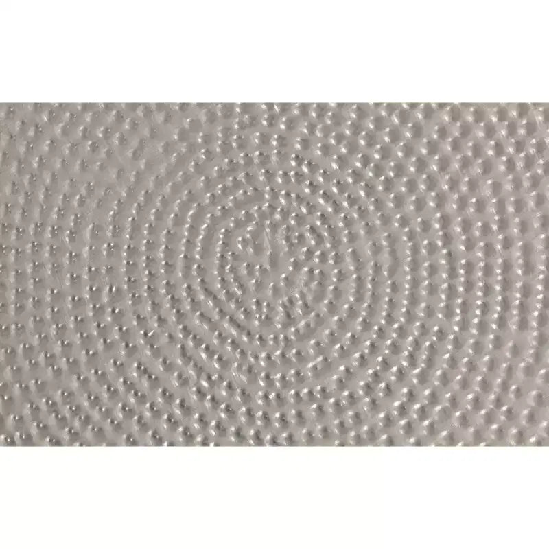 Kacy 36 inch Wide Contemporary Metal Coffee Table in Silver Ombre, Assembled