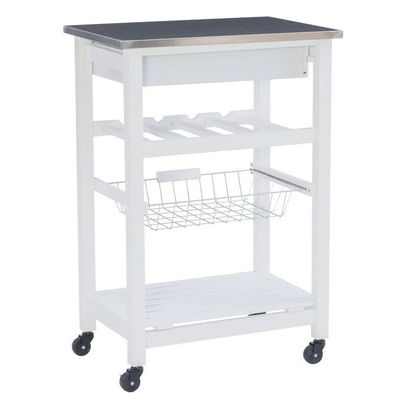 Jake Compact Mobile Rolling Kitchen Cart