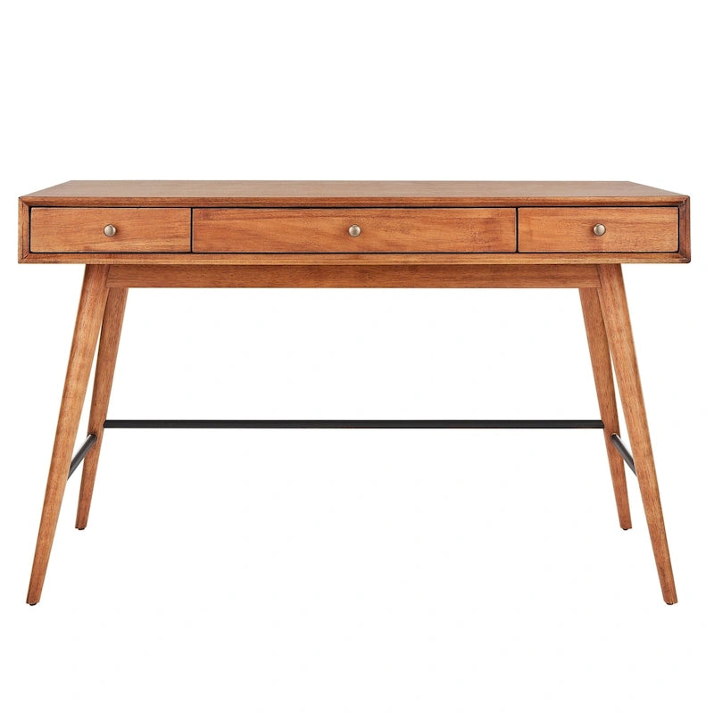 Aksel Wood 3-drawer Writing Desk by iNSPIRE Q Modern