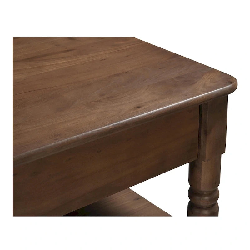 NADAAL STUDIOS Cove, Wooden Kitchen Island with Storage - 72W x40.5D x36.5H